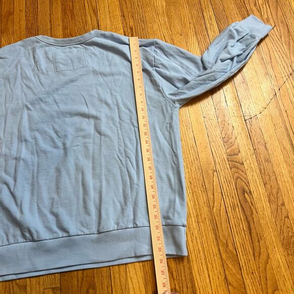 Tomboy X Sweatshirt Adult Large Light Blue Crew Sweater Men Women - Picture 7 of 7